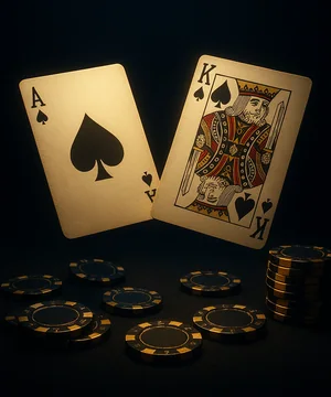 Live blackjack table